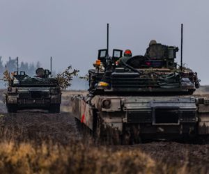 Abramsy z 1. Warszawskiej Brygady Pancernej