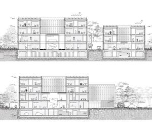 Siedziba Sądu i Prokuratury Rejonowej w Końskich według Heinle, Wischer und Partner Architekci