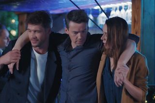 M jak miłość odc. 1887. Martyna (Magdalena Turczeniewicz), Jakub Karski (Krzysztof Kwiatkowski)