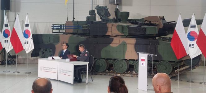 Podpisanie umowy na czołgi K2GF oraz K2PL