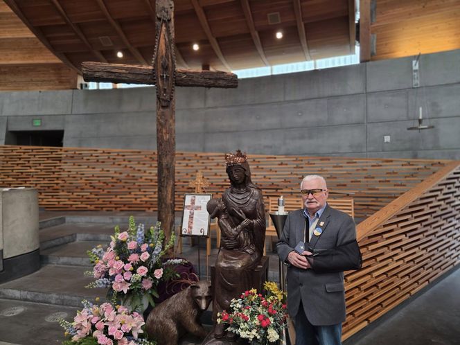 Lech Wałęsa w podróży po Ameryce Północnej