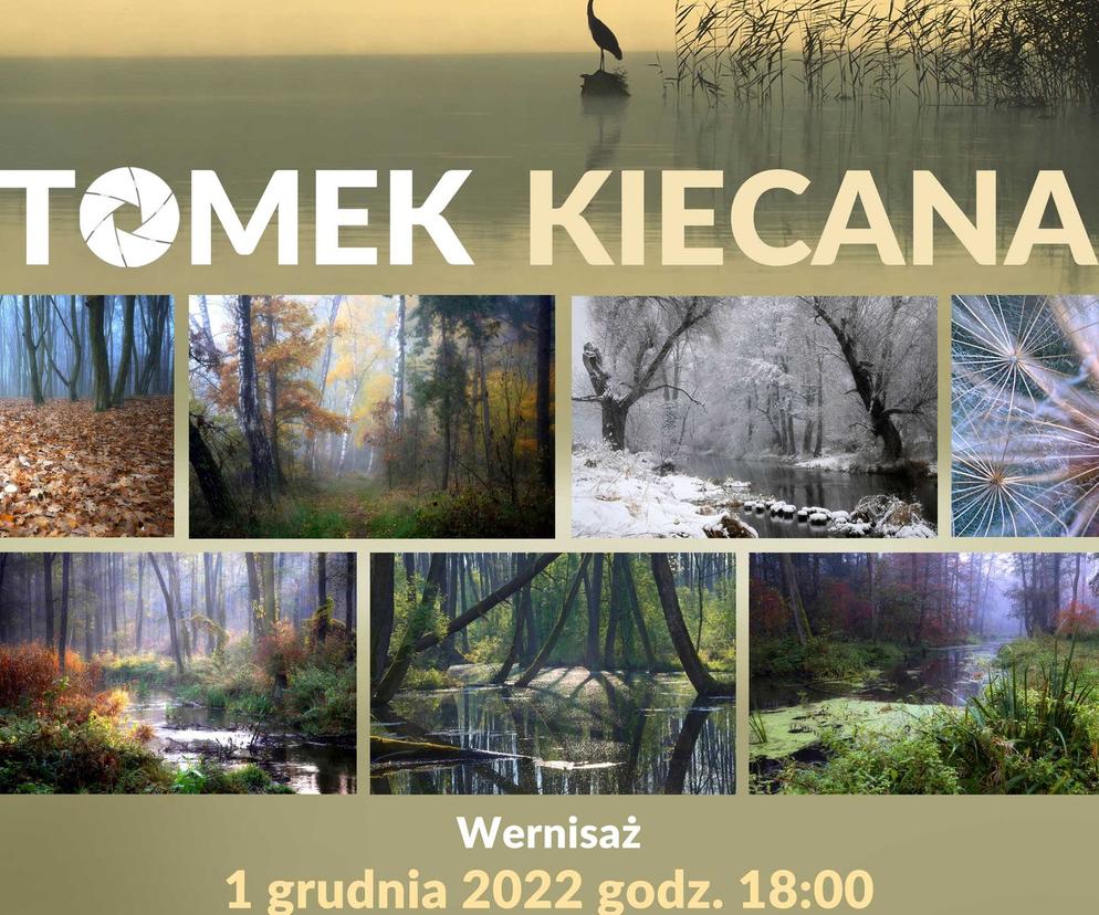 Plakat wystawy Dzika przyroda Lublina