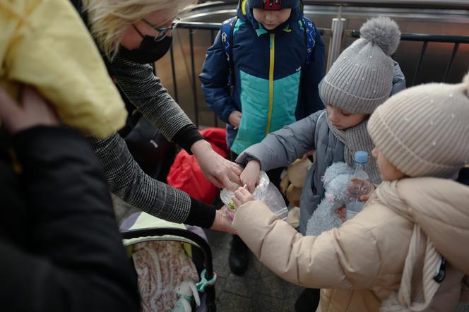 Uchodźcy z Ukrainy dotarli do Katowic