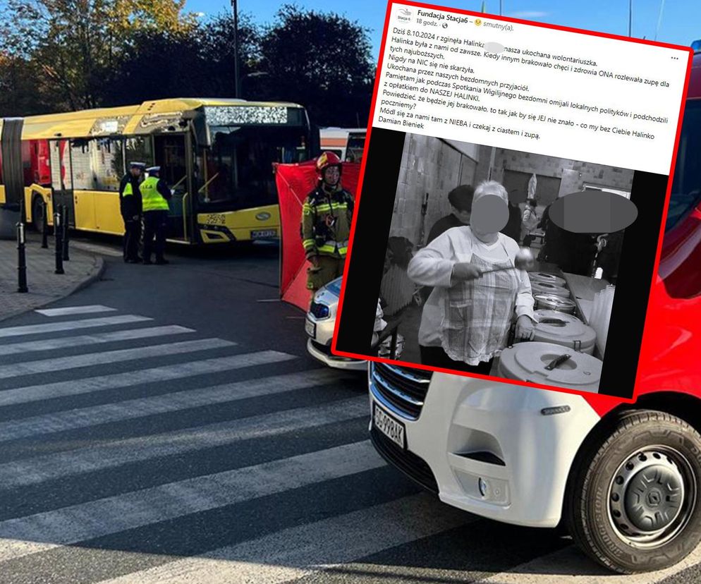 Gliwice. Śmiertelny wypadek znanej wolontariuszki. Panią Halinę potrącił autobus [ZDJĘCIA]