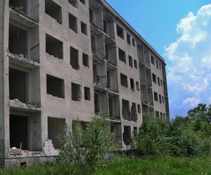 Opuszczona miejscowość Kłomino