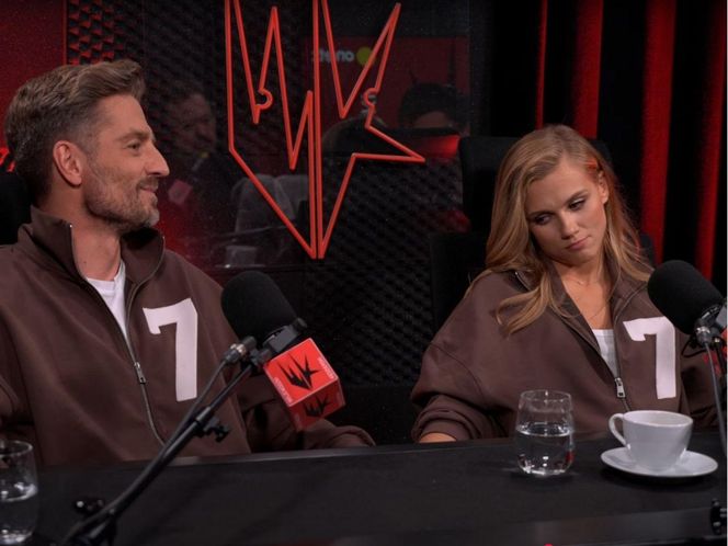 Agnieszka Kaczorowska i Marcin Rogacewicz