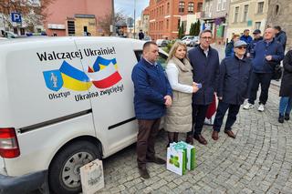 Przekazanie samochodu dla potrzebujących z Ukrainy