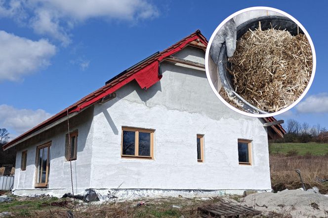 Dom z konopi pod Krakowem