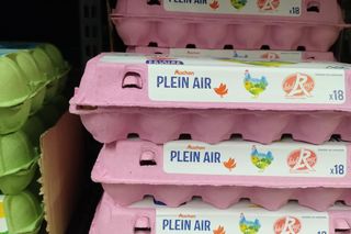 Ceny produktów w Auchanie we Francji 