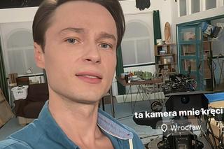 Pierwsza miłość. Krystian (Patryk Pniewski) zdjęcia z planu do nowego sezonu 