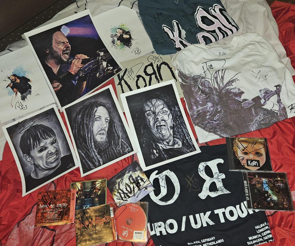 Aukcja polskiego fanclubu Korna