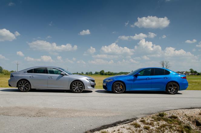 Alfa Romeo Giulia Veloce vs Peugeot 508 Allure