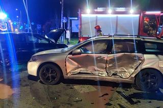 Wypadek na skrzyżowaniu ulic Romanowicza i Parkowej w Tarnowie