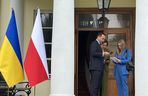 Radosław Sikorski przyjął delegację z Ukrainy w Chobielinie