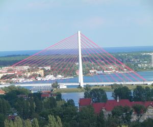 Gdańsk. Wypadek na moście wantowym nad Martwą Wisłą. Nie dało się utworzyć korytarza życia 