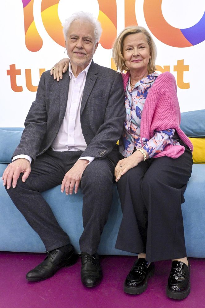 Barbara Bursztynowicz z mężem Jackiem