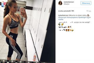 Izabella Krzan na Instagramie