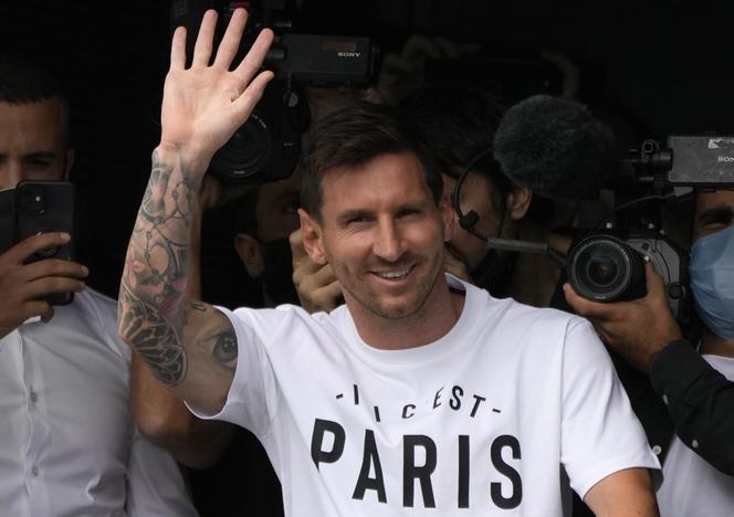 Leo Messi zaprezentowany w PSG