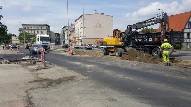 Wały Jagiellońskie- jedna nitka otwarta