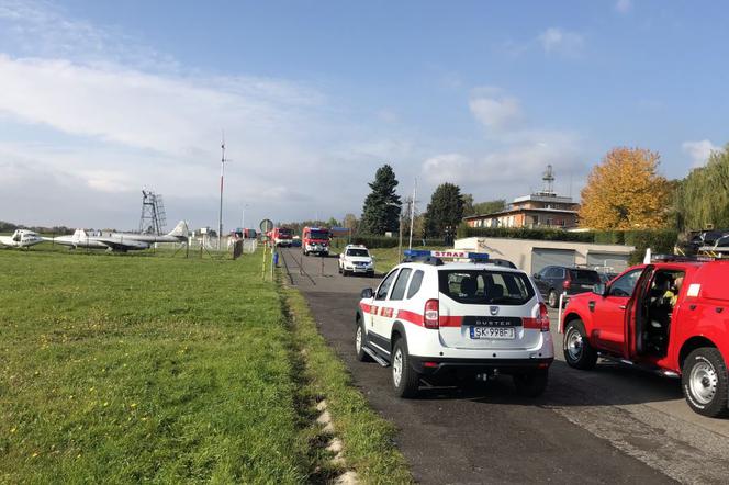 Ćwiczenia służb ratowniczych na lotnisku Katowice-Muchowiec