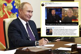 70. urodziny Putina. W rosyjskiej telewizji panika. Ukraińcy będą chcieli zepsuć mu urodziny 