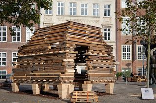 Barn Again - jeden z dwóch prezentowanych na Biennale pawilonów