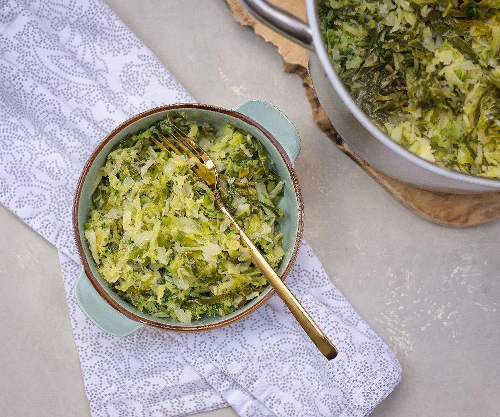 młooda kapusta na gęsto