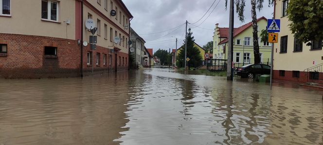 Elbląg i Tolkmicko walczą z żywiołem z wodą
