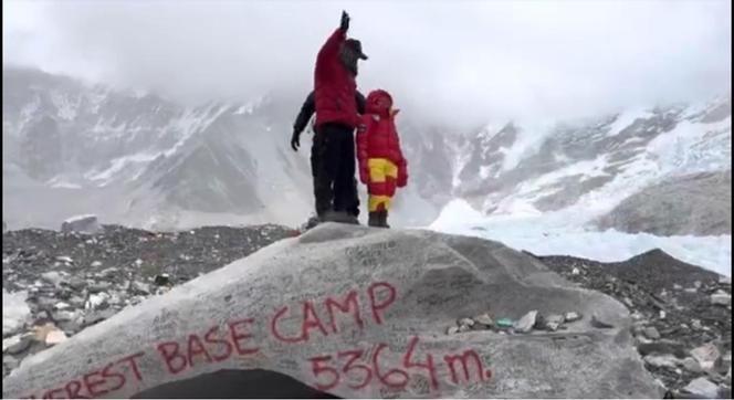 Mikołaj z Bielska pobił rekord świata. 6-latek zdobył Everest Base Camp