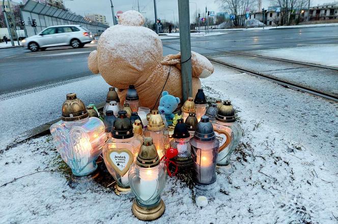 Po tragicznym wypadku w Fordonie mieszkańcy kładą znicze, kwiaty i maskotki. „Kochamy Cię, Igusiu” [ZDJĘCIA]