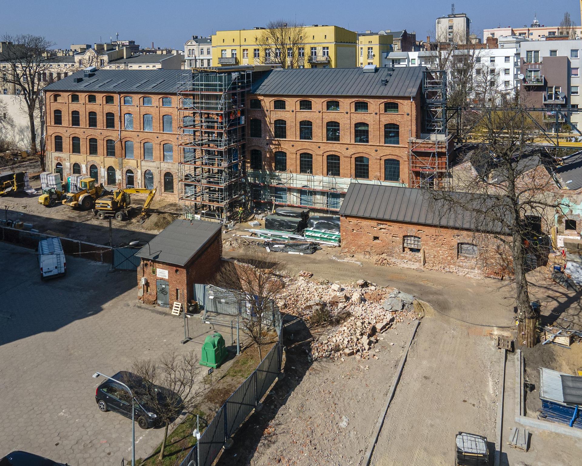 Renowacja fabryki „Wigencja” w Łodzi