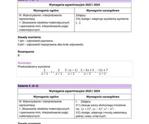 Matura próbna 2023: Matematyka. Oficjalne odpowiedzi CKE