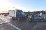 Wypadek s17 woj lubelskim