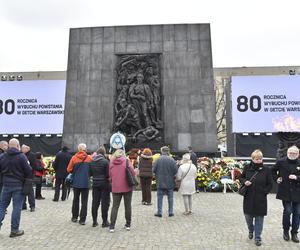 Mocne słowa przed pomnikiem Bohaterów Getta. Obchody 80. rocznicy powstania w getcie warszawskim