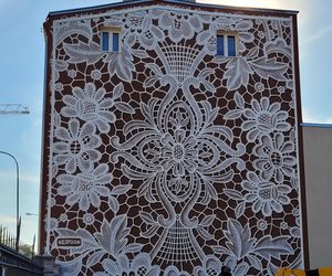 Nowy mural na ulicy Włókienniczej w Łodzi