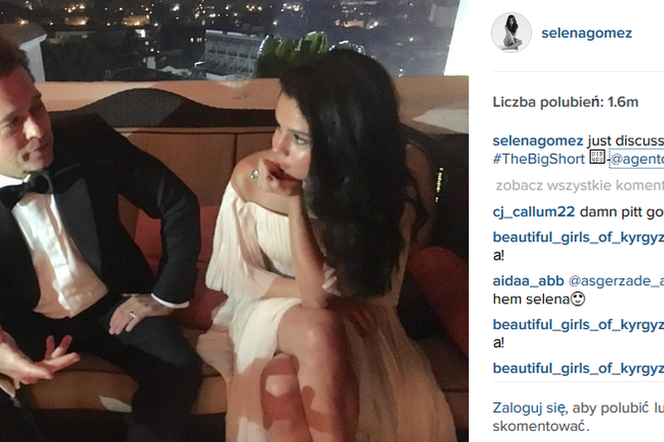 Selena Gomez i Brad Pitt