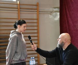 Dominik Dąbrowski spotkał się z młodzieżą III LO w Grudziądzu cz. I