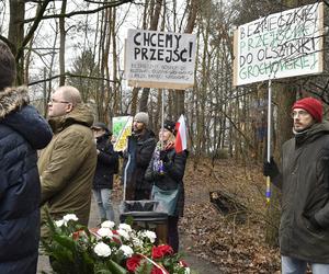 Rocznica bitwy pod Olszynką Grochowską. Mieszkańcy zorganizowali protest. „Nie odcinajcie nas od rezerwatu”
