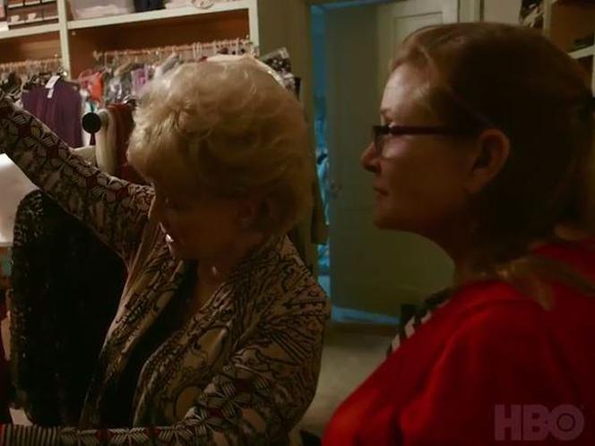Carrie Fisher i Debbie Reynolds - kadry filmu