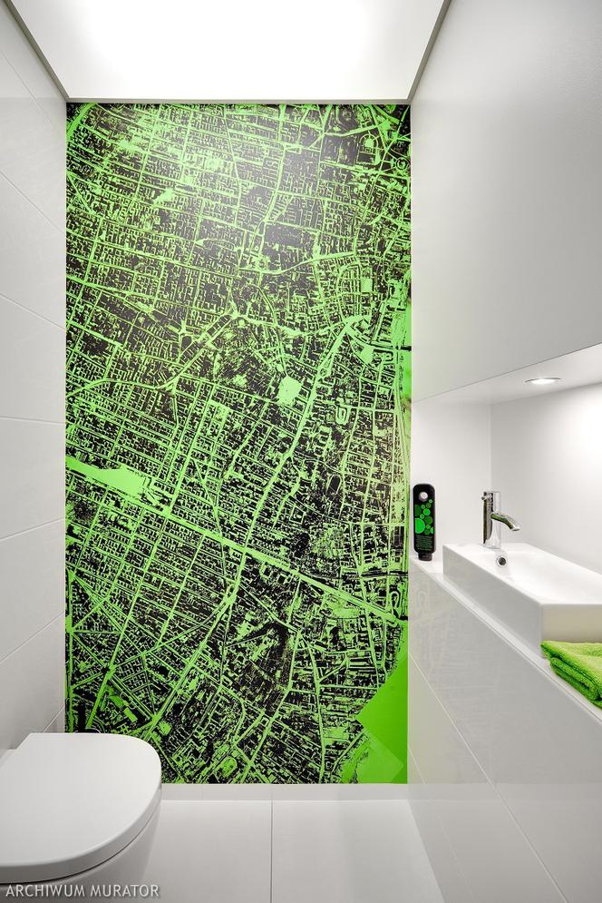 Zielona łazienka: mapa satelitarna
