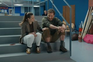 Barwy szczęścia, odc. 3202: Szczepan (Robert Gulaczyk), Gabrysia (Marta Juras)