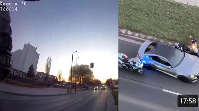 Szalony pościg ulicami Krakowa