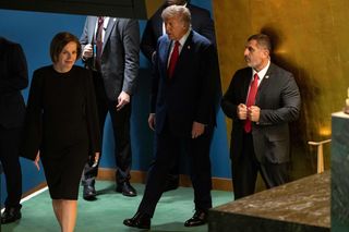 Przyjęcie Donald Trumpa.