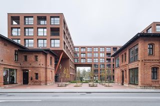 Życie w Architekturze 2025. Ajnfart. Zespół zabudowy wielorodzinnej wraz z usługami przy ul. Hallera w Rybniku. SLAS architekci