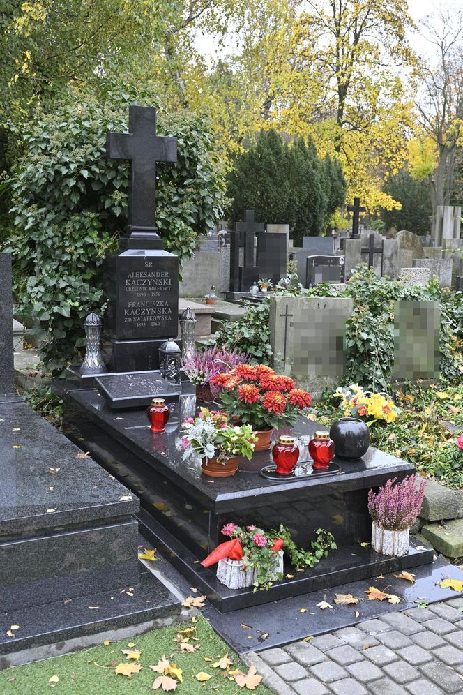 Grób rodziców Jarosława  Kaczyńskiego