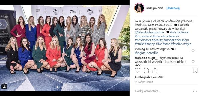 Miss Polski 2018 - finalistki