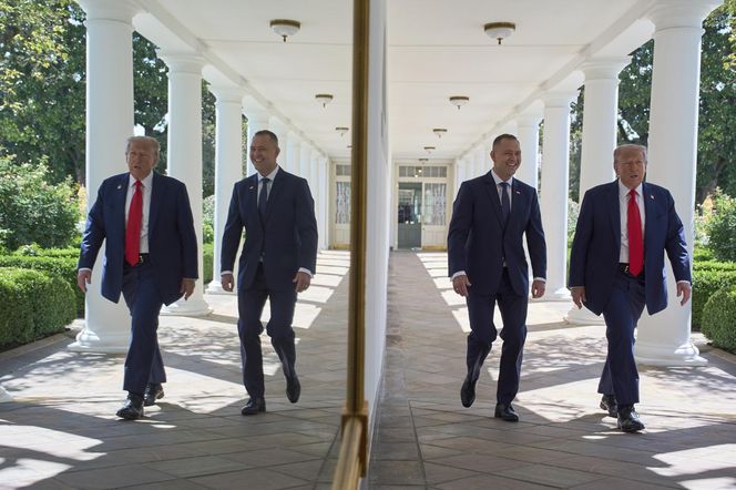 Spotkanie Donalda Trumpa z Karolem Nawrockim