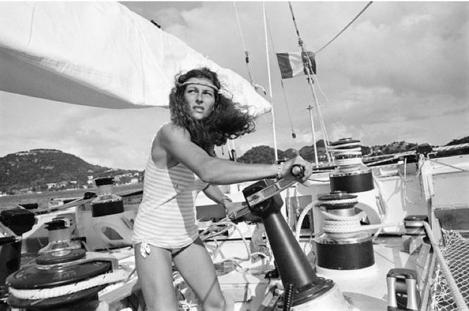 Florence Arthaud, fot. Jean Guichard, 1982