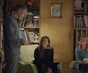 M jak miłość, odcinek 1863: Magda (Anna Mucha), Julia (Marta Chodorowska), Andrzej Budzyński (Krystian Wieczorek)