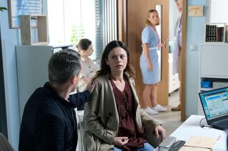 M jak miłość odc. 1891. Jakub Karski (Krzysztof Kwiatkowski), Kasia (Paulina Lasota)